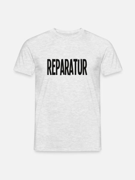 Reparatur - Handwerker - Mechaniker - Männer T-Shirt - Grau meliert
