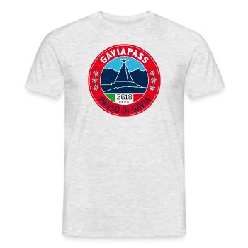 Gaviapass 2 - Men's T-Shirt - heather grey - Front - AI Model Male 178 dark (178cm)