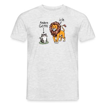 Andere Göttis - Götti Geschenk - Männer T-Shirt - Grau meliert - Vorne - AI Model Male 178 dark (178cm)