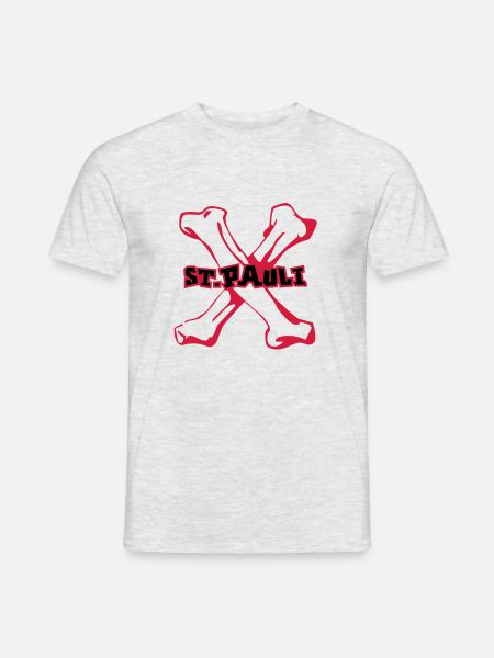 st pauli hamburg - Men's T-Shirt - heather grey
