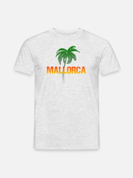 Mallorca - Männer T-Shirt - Grau meliert