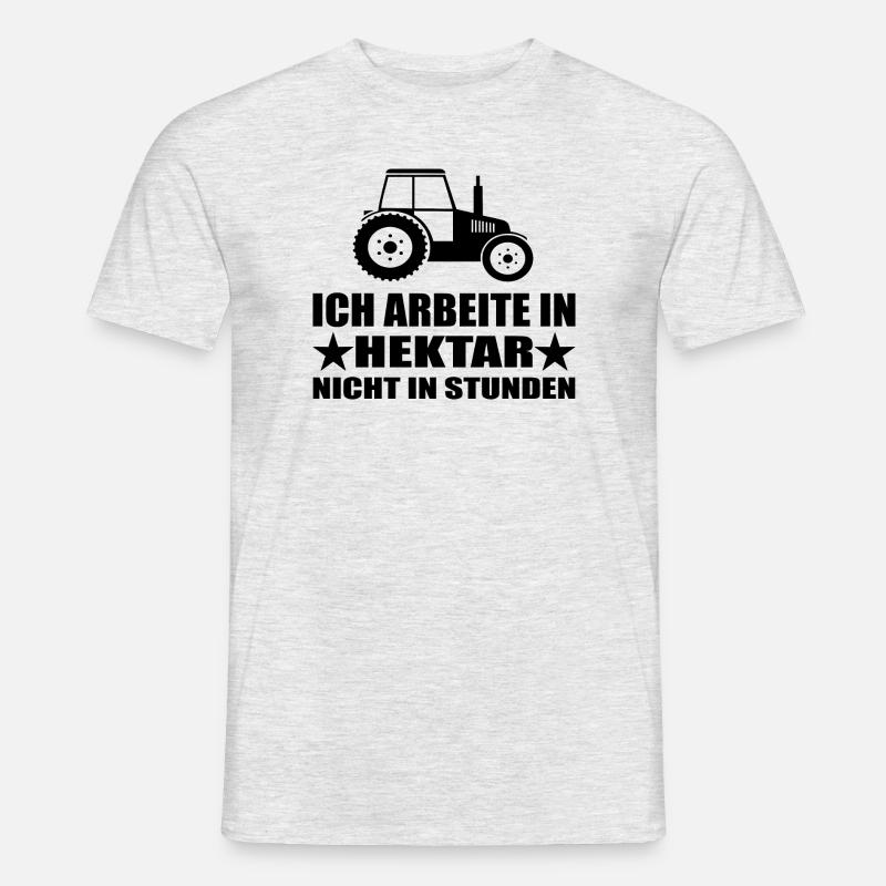 Traktor - Männer T-Shirt - Grau meliert