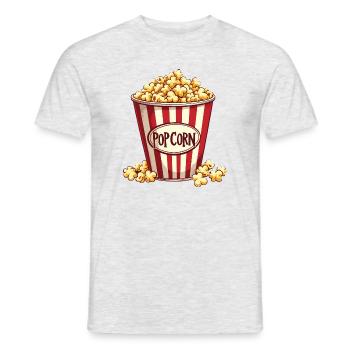 Popcorn - Carnival Children - Men's T-Shirt - heather grey - Front - AI Model Male 178 dark (178cm)