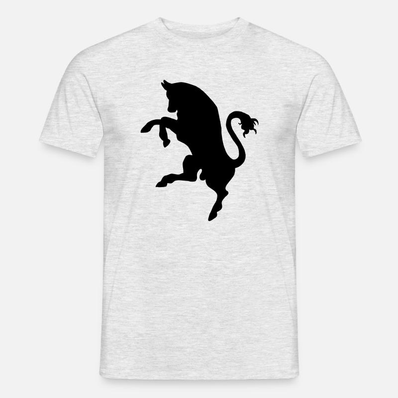 Bulle, Bulle - Männer T-Shirt - Grau meliert