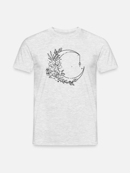 Schütze Astrologie - Männer T-Shirt - Grau meliert