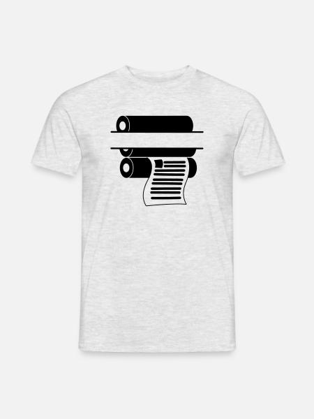 Printing logo 2 - Men's T-Shirt - heather grey