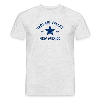 Taos Ski Valley - New Mexico - USA - Amerika - Männer T-Shirt - Grau meliert - Vorne - AI Model Male 178 dark (178cm)