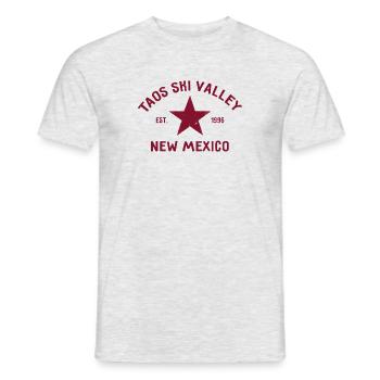 Taos Ski Valley - New Mexico - USA - Amerika - Männer T-Shirt - Grau meliert - Vorne - AI Model Male 178 dark (178cm)