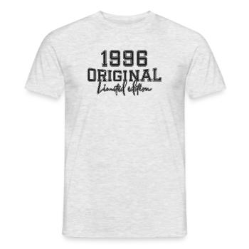 30. Geburtstag, 30 Jahre - Männer T-Shirt - Grau meliert - Vorne - AI Model Male 178 dark (178cm)