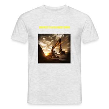 Mir reicht's! - Männer T-Shirt - Grau meliert - Vorne - AI Model Male 178 dark (178cm)