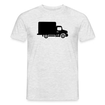 Transporter Van - Männer T-Shirt - Grau meliert - Vorne - AI Model Male 178 dark (178cm)