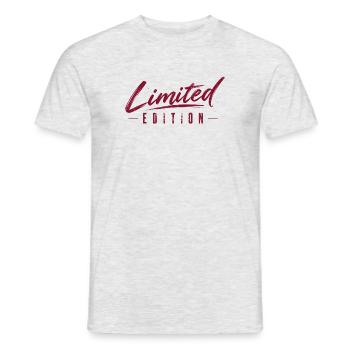 Limited Edition - Einzelstücke - limitiert - Männer T-Shirt - Grau meliert - Vorne - AI Model Male 178 dark (178cm)