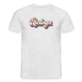 Überlingen - Bodensee - Deutschland - Germany - Männer T-Shirt - Grau meliert - Vorne - AI Model Male 178 dark (178cm)