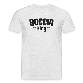Boccia Player Legend Boccia King Balls Boccia - Men's T-Shirt - heather grey - Front - AI Model Male 178 dark (178cm)
