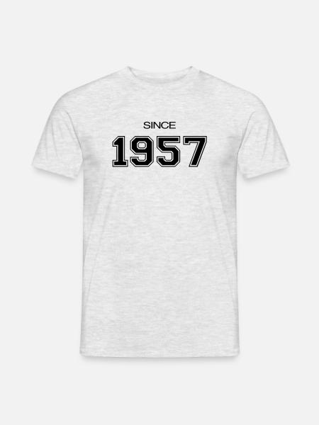 Birthday gift 1957 - Men's T-Shirt - heather grey