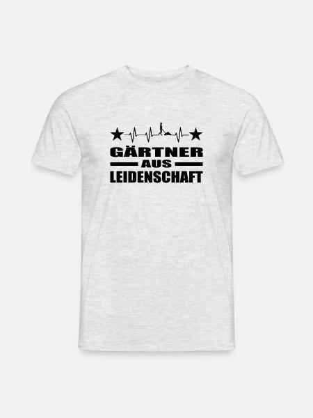 Garten - Männer T-Shirt - Grau meliert