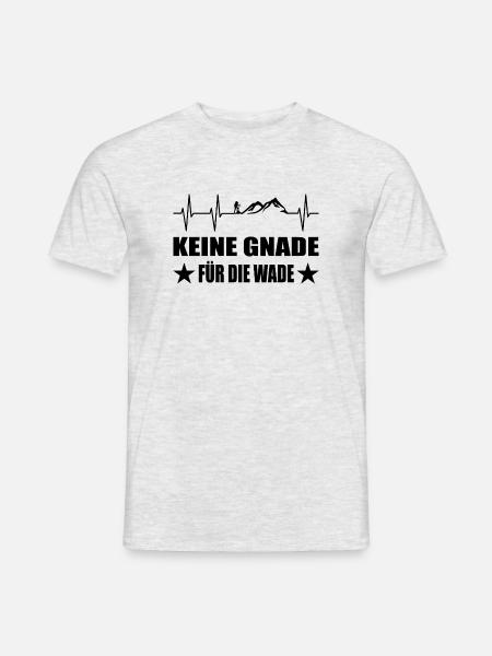 Wandern - Männer T-Shirt - Grau meliert