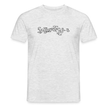 Bijoux d’ornement (Vectorgraphic) - T-shirt homme - gris chiné - Devant - AI Model Male 178 dark (178cm)