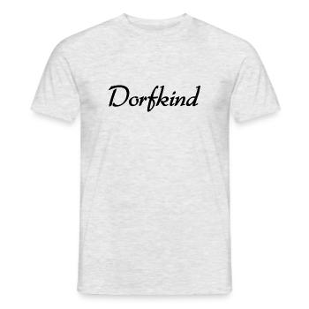 Dorfkind - Männer T-Shirt - Grau meliert - Vorne - AI Model Male 178 dark (178cm)