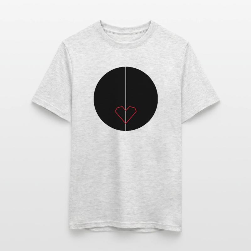 Black_heart, oder doch ein rotes ? Männer T-Shirt