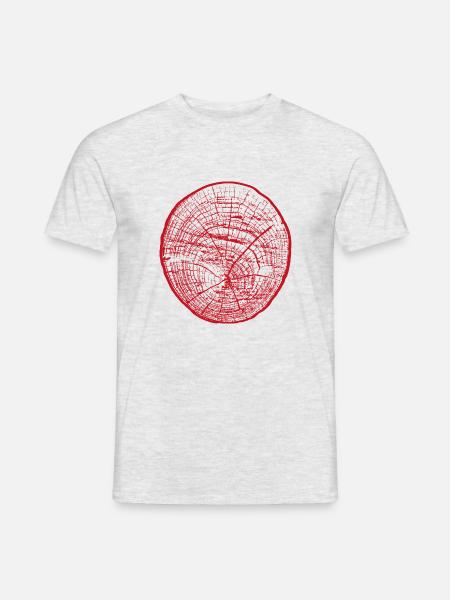 Punainen - Men's T-Shirt - heather grey