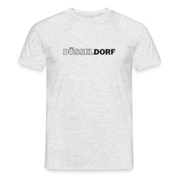 Dusseldorf - T-shirt homme - gris chiné - Devant - AI Model Male 178 dark (178cm)