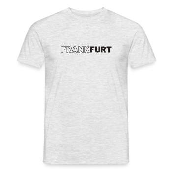 Frankfurt - Men's T-Shirt - heather grey - Front - AI Model Male 178 dark (178cm)