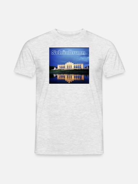 Schönbrunn - Männer T-Shirt - Grau meliert