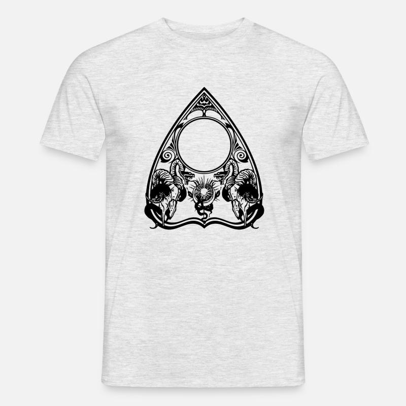 Planchette Devil Halloween - Men’s T-shirt - heather grey