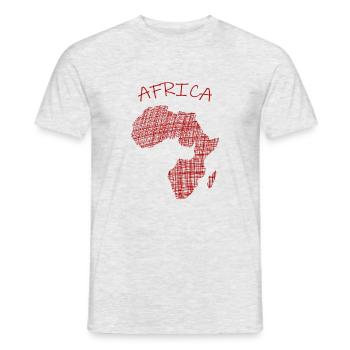 Afrika Madagaskar Africa - Männer T-Shirt - Grau meliert - Vorne - AI Model Male 178 dark (178cm)