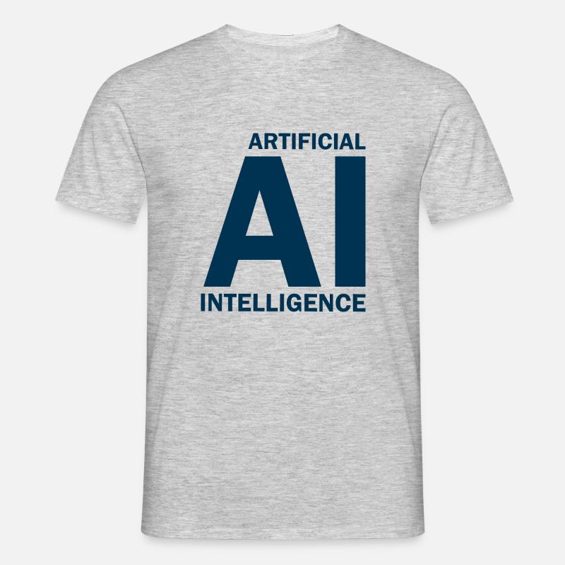 Artificial Intelligence - Artificial Intelligence - Men's T-Shirt - heather grey