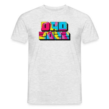 Dad 2022 - Gift for Fatherhood - Men's T-Shirt - heather grey - Front - AI Model Male 178 dark (178cm)