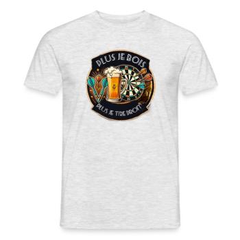 Flechette 2 - T-shirt homme - gris chiné - Devant - AI Model Male 178 dark (178cm)