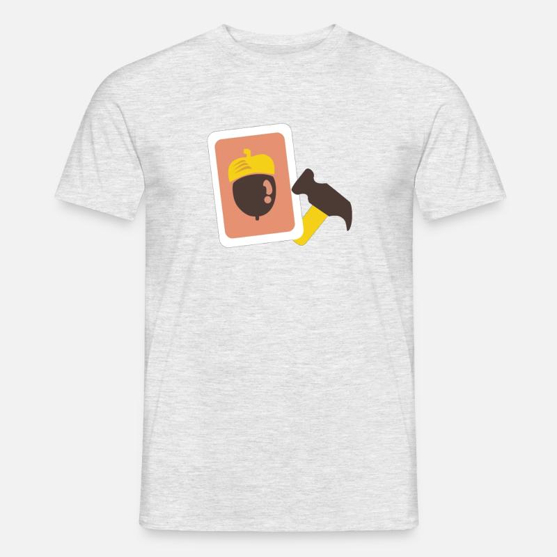 Anleitung / ACNH - Männer T-Shirt - Grau meliert