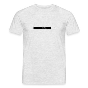 loading - Men's T-Shirt - heather grey - Front - AI Model Male 178 dark (178cm)