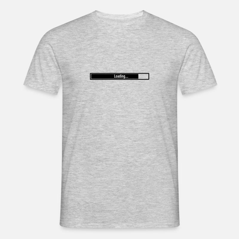 loading - Männer T-Shirt - Grau meliert
