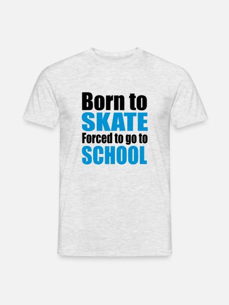 skateboard - Men's T-Shirt - heather grey