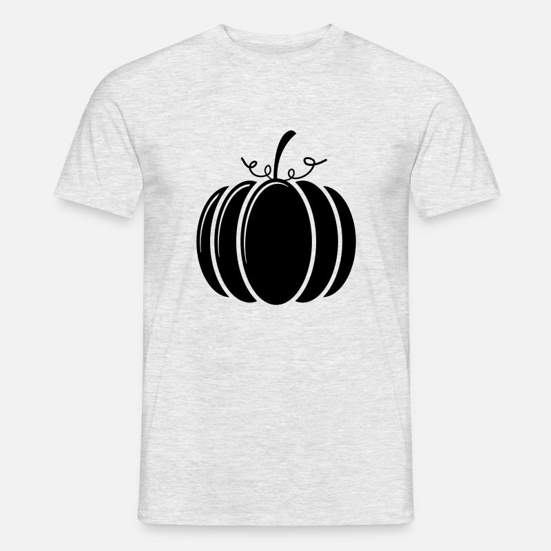 pumpkin 33 - Männer T-Shirt - Grau meliert