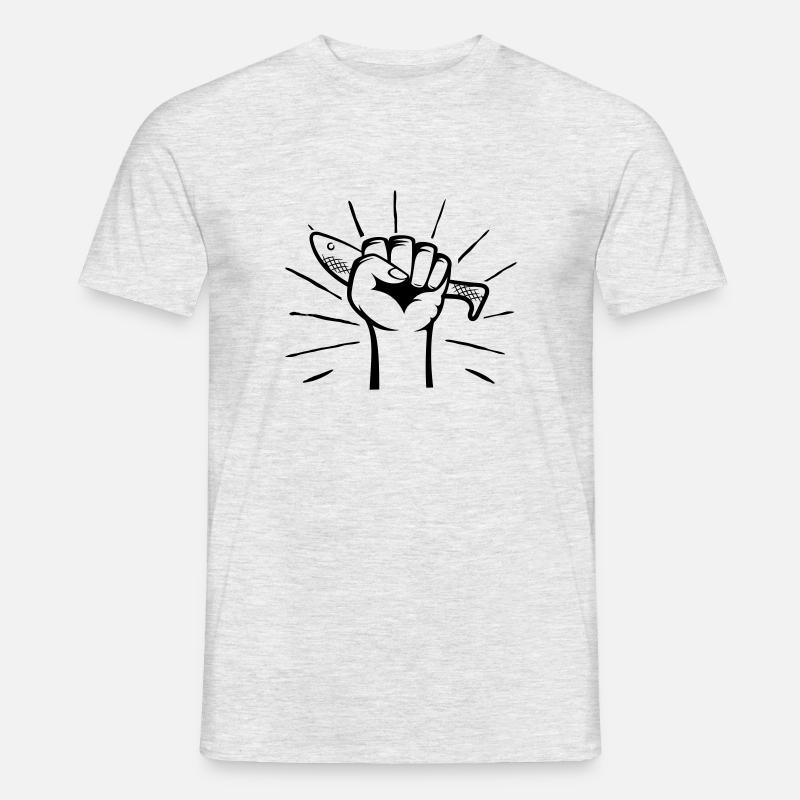 Holy Lure - Männer T-Shirt - Grau meliert