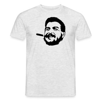 che - Männer T-Shirt - Grau meliert - Vorne - AI Model Male 178 dark (178cm)