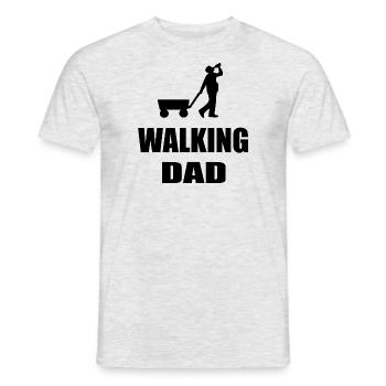 Männertag - Männer T-Shirt - Grau meliert - Vorne - AI Model Male 178 dark (178cm)