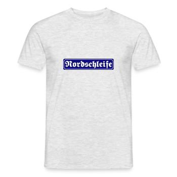Nordschleife - Männer T-Shirt - Grau meliert - Vorne - AI Model Male 178 dark (178cm)