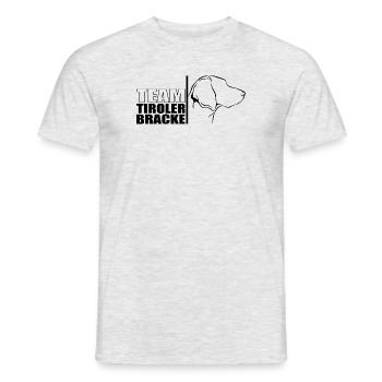 TEAM Tyrolean Hound Dog Dog Wilsigns - Men's T-Shirt - heather grey - Front - AI Model Male 178 dark (178cm)
