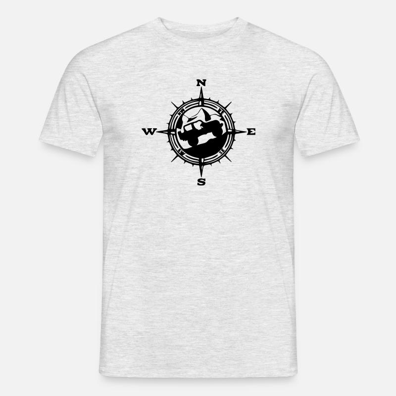 Mountain For Jeeps - Men's T-Shirt - heather grey