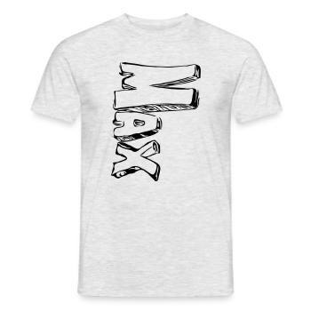 Max - Männer T-Shirt - Grau meliert - Vorne - AI Model Male 178 dark (178cm)