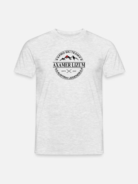 Ski Team Austria Axamer Lizum Winter bl - T-shirt uomo - grigio melange