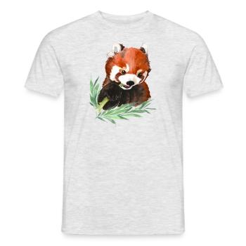 Binu - Fils de fortune - T-shirt homme - gris chiné - Devant - AI Model Male 178 dark (178cm)