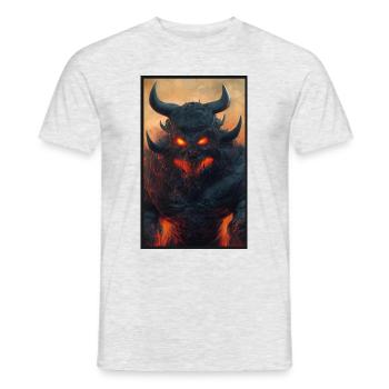 Screenshot 20230607 232317 PixeLeap - Männer T-Shirt - Grau meliert - Vorne - AI Model Male 178 dark (178cm)