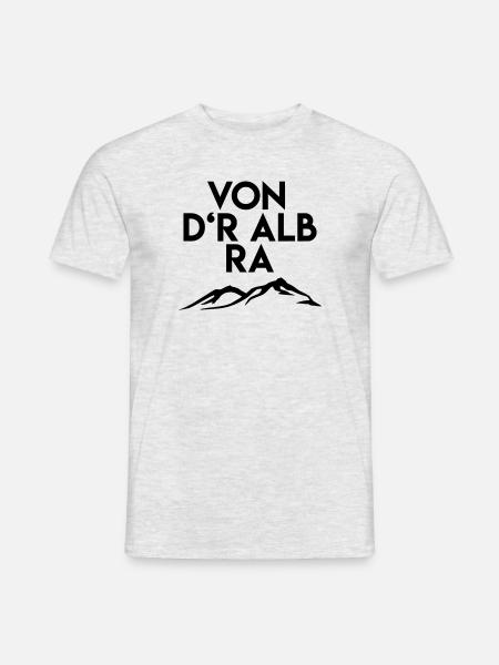 Schwaben Spruch lustig typisch schwäbische Sprüche - Männer T-Shirt - Grau meliert