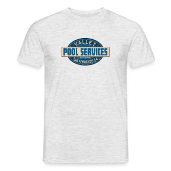 Valley Pool Services San Fernando CA Hemd - Männer T-Shirt - Grau meliert - Vorne - AI Model Male 178 dark (178cm)